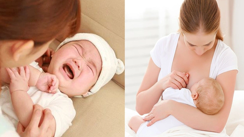 Bú ít sữa là một trong những nguyên nhân trẻ sơ sinh bị táo bón phổ biến